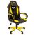 Стулья и кресла: Кресло компьютерное Brabix Blaze GM-162 TW/экокожа, черное/желтое [7083507] фотографии