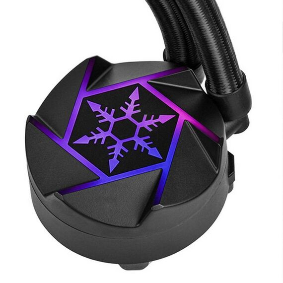 Жидкостная система охлаждения SilverStone SST-VD240-SLIM [G53VD240SLIM020] фотографии