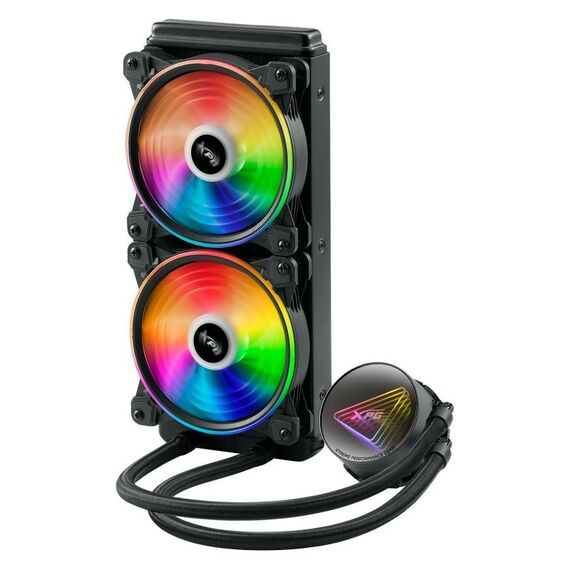 Жидкостная система охлаждения XPG Levante X 240 черный [LEVANTEX240-BKCWW] фотографии