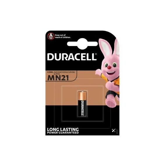 Батарея Duracell MN21 A23 (1шт) [A23/23A/V23GA/LRV08/8LR932] фотографии