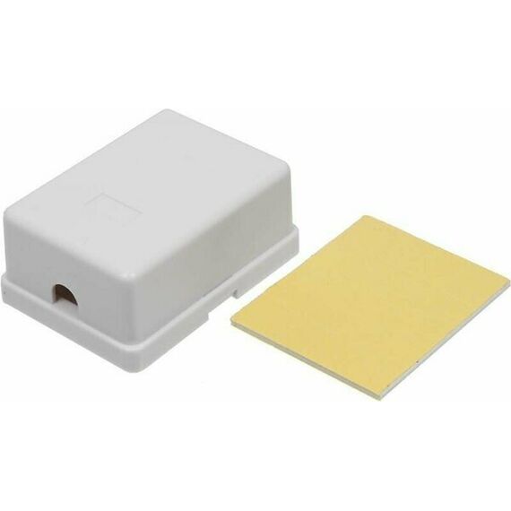 Розетка настенная телефонная Lanmaster TWT-SS1-12-WH RJ-12 фотографии