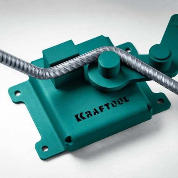 Ручной станок для гибки арматуры KRAFTOOL 20 PT плавный гиб, на подшипнике [23300] фотографии