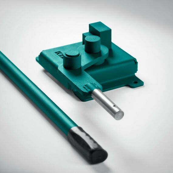 Ручной станок для гибки арматуры KRAFTOOL 20 PT плавный гиб, на подшипнике [23300] фотографии