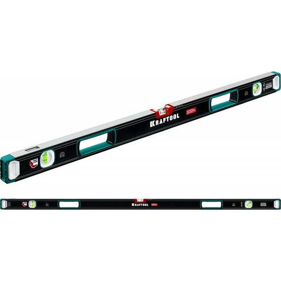 Сверхпрочный магнитный уровень KRAFTOOL A-RATE CONTROL 1500 мм точность 0.3 мм/м, с зеркальным глазком [34988-150] фотографии