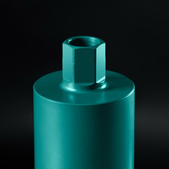 Алмазная Коронка по железобетону KRAFTOOL DIAMOND 132 мм 450 мм, 1 1/4", лазерная сварка сегментов [29825-132] фотографии