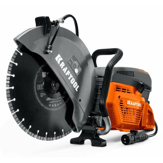 Бензорез по бетону (бетонорез) KRAFTOOL K970-16 H 4800 Вт, 400 мм, диск в комплекте фотографии