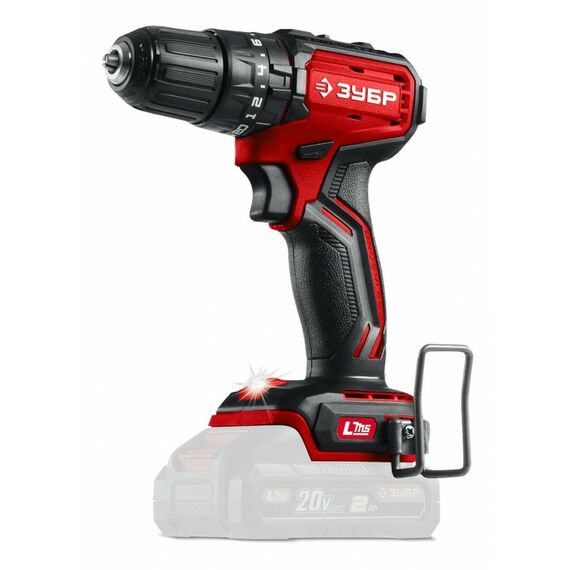 Бесщеточная ударная дрель-шуруповерт Зубр ДБУ-45 20 В, 45 Н·м, без АКБ (LMS) фотографии