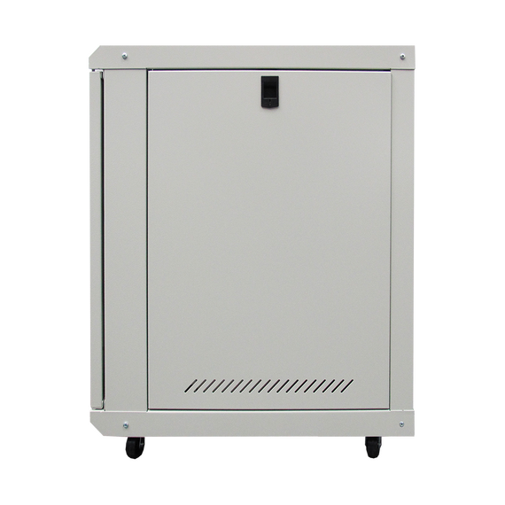 Шкаф телекоммуникационный настенный ST ST-NCP12U600 (СЕРЫЙ) С ПОЛКОЙ фотографии