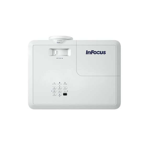 Проектор Infocus IN0006SL DLP, 4000 lm, WXGA, 30 000:1, 1.54~1.72:1, HDMI 1.4, VGA in, S-Video, 3.5mm in/out, USB-A, лампа 15 000ч.(ECO mode), 3W, 27дБ, 2.9 кг, белый фотографии
