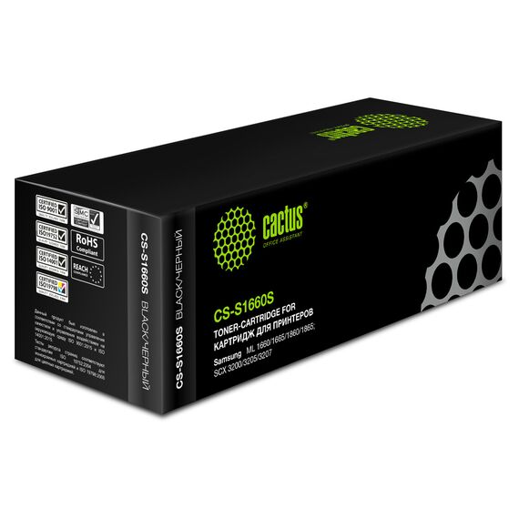 Картридж лазерный Cactus CS-S1660S MLT-D104S черный (1500стр.) для Samsung ML-1660/1665/SCX-3205/3207 фотографии