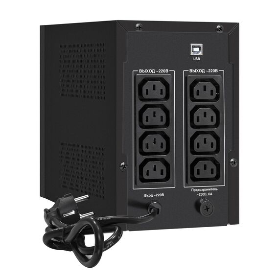 ИБП Exegate SpecialPro Smart LLB-1500.LCD.AVR.C13.RJ.USB 1500VA/950W, LCD, AVR, 6*IEC-C13, RJ45/11, USB, Black [EP285500RUS] фотографии