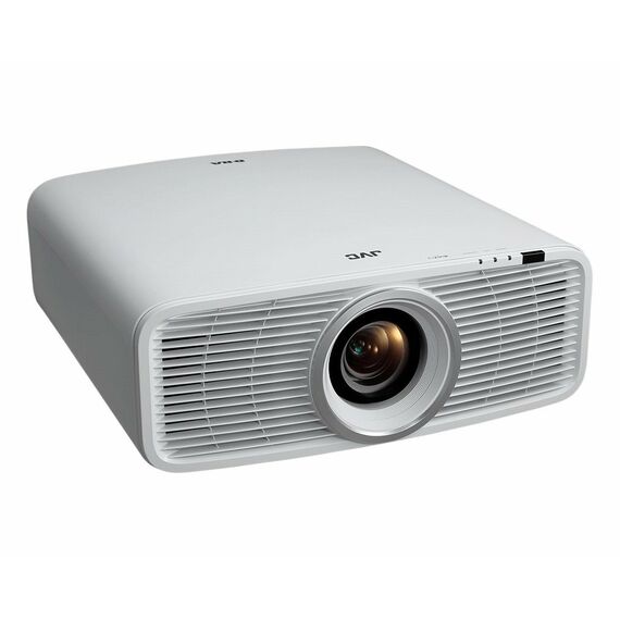 Кинотеатральный 4K-проектор JVC DLA-NZ500W D-ILA, 4096x2160, 2000 Lm, 40.000 : 1, HDMI/HDCP2.3 32Gbps, HDR10+, 100% REC 709, 20000ч., 14.6кг, цвет белый фотографии