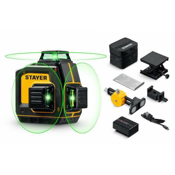 {[ru]:Лазерный нивелир STAYER SL-3D