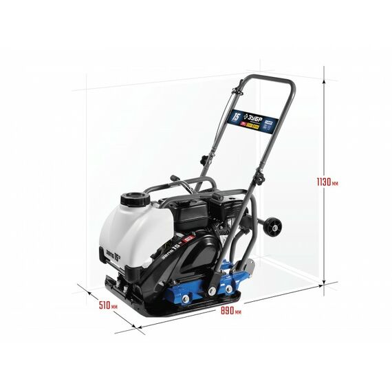 Виброплита бензиновая Зубр ЗВПБ-15 А 15 кН, Профессионал фотографии