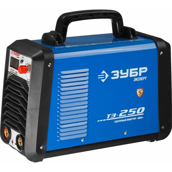 {[ru]:Сварочный аппарат инверторный Зубр ЗАС-Т3-250-Д ММА, 250 А, MMA/TIG LIFT, дисплей, макс. электрод &