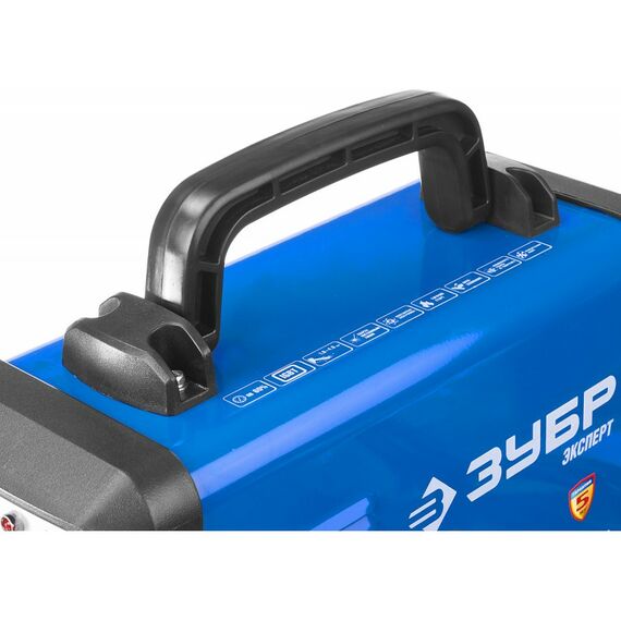 {[ru]:Сварочный аппарат инверторный Зубр ЗАС-Т3-250-Д ММА, 250 А, MMA/TIG LIFT, дисплей, макс. электрод &