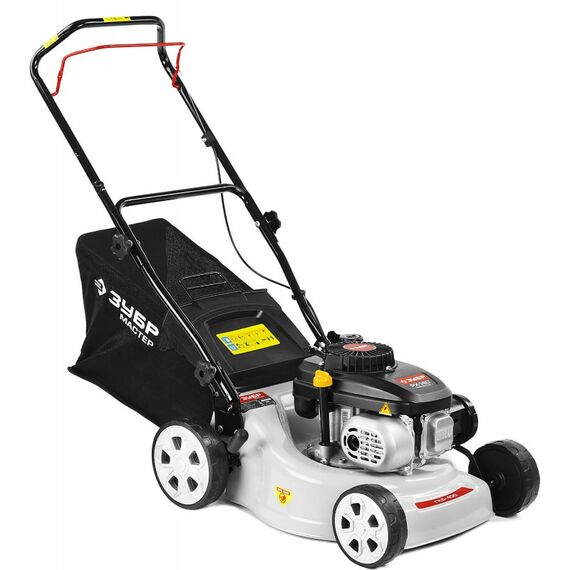 Газонокосилка бензиновая Зубр ГКБ-400 400 мм 4 л.с. фотографии