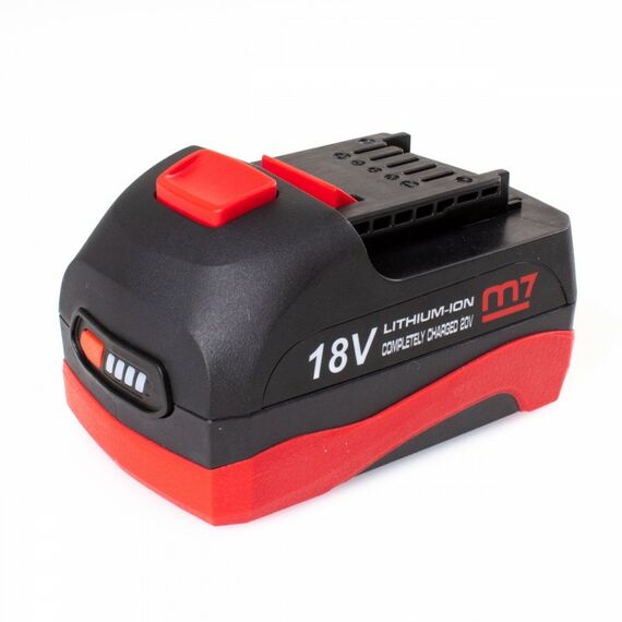 Шлифмашина угловая (УШМ) MIGHTY SEVEN DG-585502 125 мм, 18 В, аккумуляторная, кейс фотографии