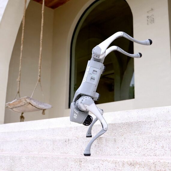 Бионический четырехопорный робот Unitree Go2 Pro фотографии