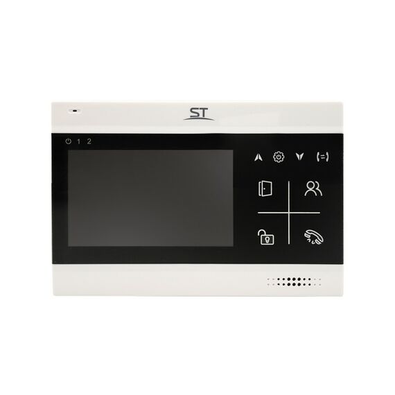 Домофон ST ST-M102/4 (S) ЧЕРНЫЙ (версия 2) фотографии