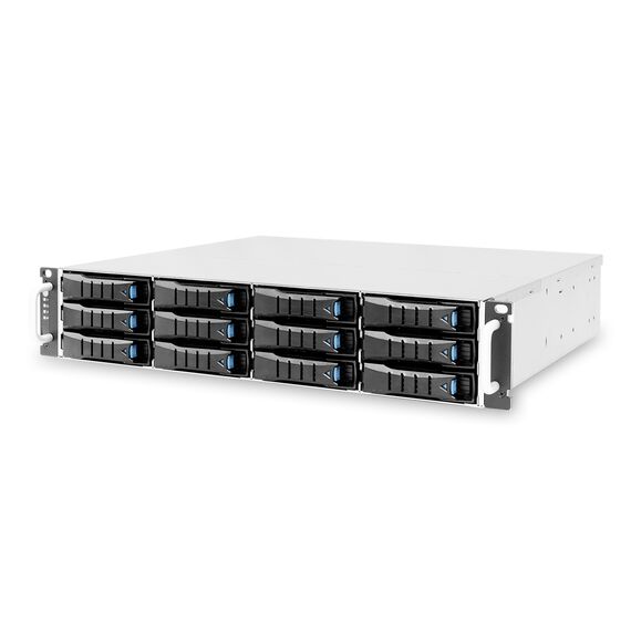 Дисковая полка AIC J2012-03-35X 2U 12x 3.5" hot-swap bays, hot-swap JBOD with single SAS 12G expander controller, single BMC, tool-less HDD tray, 550W 1+1 hot-swap redundant 80+ platinum, tool-less rail kit (35X series) [XJ1-20123-01] фотографии