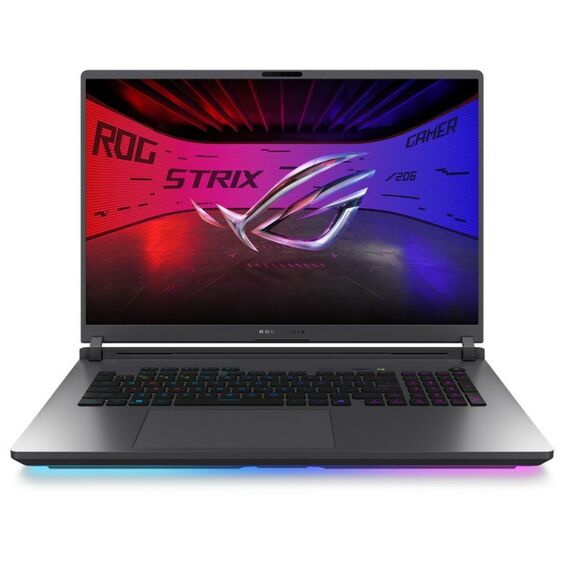 Ноутбук Asus ROG Strix G18 G815JMR-TT241 Intel Core i9-14900HX, 16Gb, SSD512Gb, RTX5060 8Gb (115W), 18", IPS, WQXGA, 2560x1600, 300Hz, NoOS, RJ-45, Eclipse Gray, 3.20kg [90NR0LE1-M00BF0] фотографии