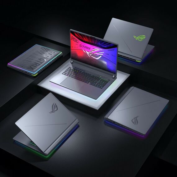 Ноутбук Asus ROG Strix G18 G815JMR-TT241 Intel Core i9-14900HX, 16Gb, SSD512Gb, RTX5060 8Gb (115W), 18", IPS, WQXGA, 2560x1600, 300Hz, NoOS, RJ-45, Eclipse Gray, 3.20kg [90NR0LE1-M00BF0] фотографии