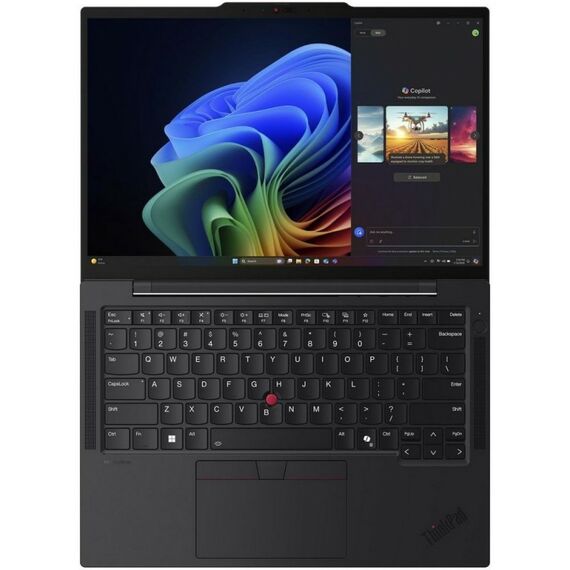 Ноутбук Lenovo ThinkPad T14s Gen 6 Intel Core Ultra 7 258V, 32Gb (soldered D5), SSD512Gb, UMA, 14", IPS, WUXGA, 1920x1200, 60Hz, Win11Pro, Black, 1.28kg [21QX000MUS] фотографии