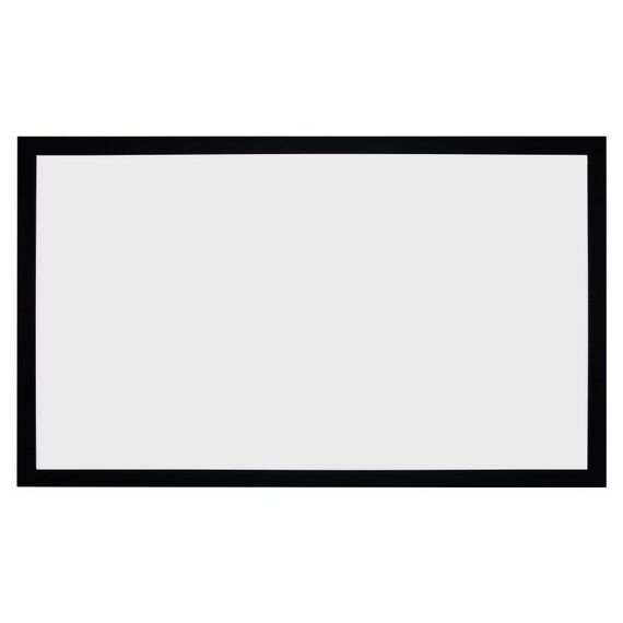 Экран Lumien Cinema Home 203x348 см (раб.область 187х332 см) (150") Matte White Sound, алюминиевая рама обтянутая черным бархатом 16:9 [LCH-100128] фотографии