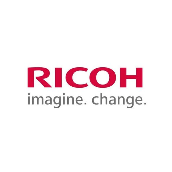 Наклейка Ricoh 409404 с печатным текстом с наименованием бренда фотографии