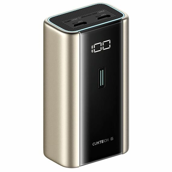 Внешний аккумулятор CukTech PB060 6000mAh 55W golden [CUKPB060GLGD] фотографии