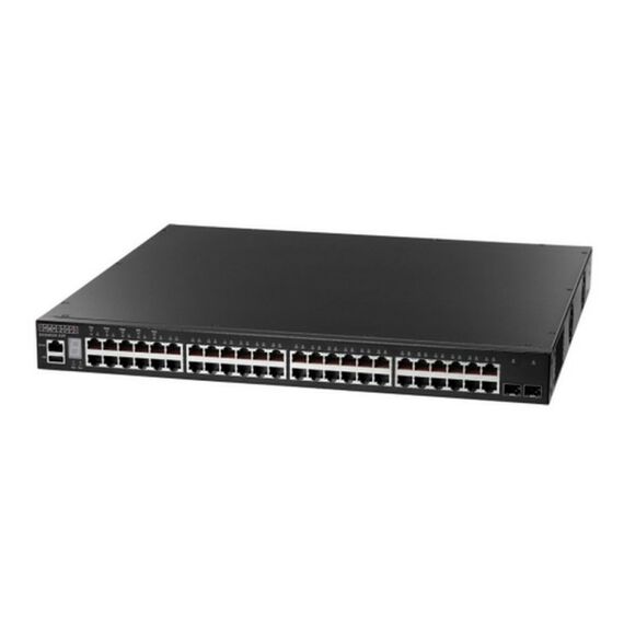 Коммутатор Edge-corE ECS4620-52P 48 x GE + 2 x 10G SFP+ ports + 1 x expansion slot (for dual 10G SFP+ ports) L3 Stackable Switch, w/ 1 x RJ45 console port, 1 x USB type A storage port, RPU connector, Stack up to 4 units, PoE Budget max. 780W фотографии