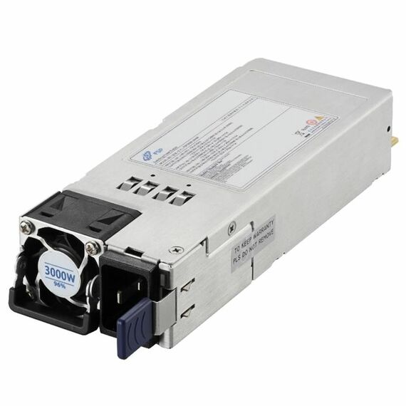 Блок питания серверный FSP FSP3000-20HM 3000W, CRPS Redundant module (ШВГ=73.5x39x185 mm), AC FullRange Input, DC 12V & 12Vsb Output, PMBUS 1.2, 80+ Titanium, OEM [9PA30A0701] фотографии