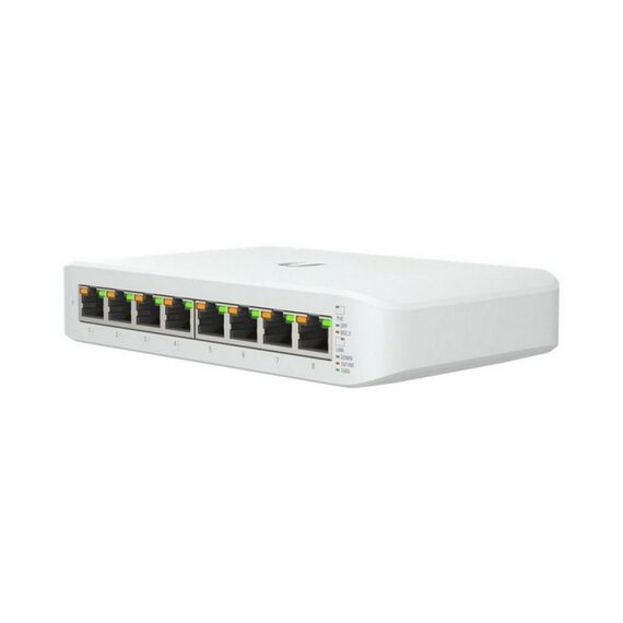 Коммутатор Ubiquiti USW-Lite-8-PoE PoE, 8х 1G RJ45, раздача 52 Вт фотографии