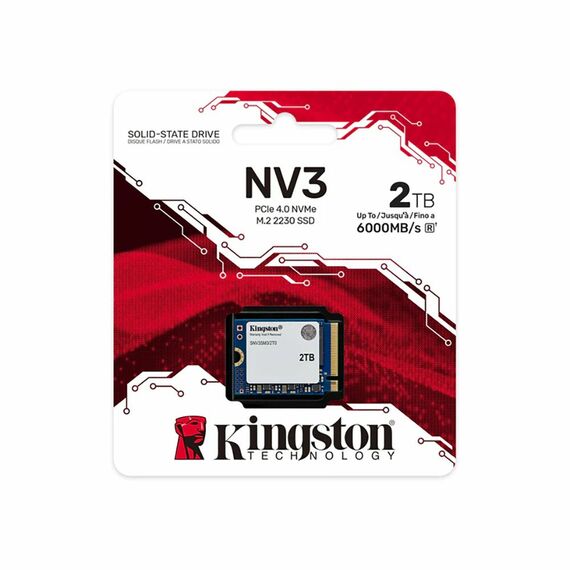 Накопитель SSD Kingston 2TB NV3 PCIe 4.0 x4 M.2 2230 [SNV3SM3/2T0] фотографии