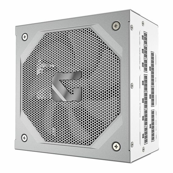 Блок питания ПК GigaByte GP-GME1000GM PG5 ICE/PSU 1000W белый, 80Plus Platinum, полностью модульный, PCIe Gen 5.1, ATX 3.1 compatible. фотографии