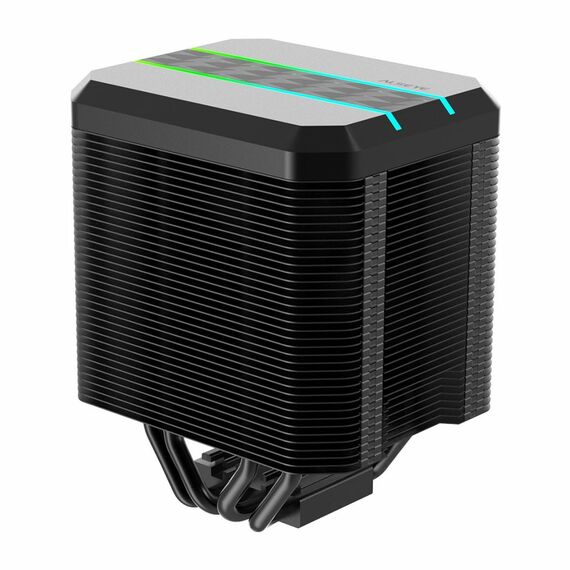 Кулер для процессора ALSEYE M90-B LGA1700/1200/115x, AMD AM4, высота 135мм, TDP 180W, 4x6мм тепловые трубки, вентилятор 90мм, 800~2400об/мин, PWM [AS.01.01.0062] фотографии
