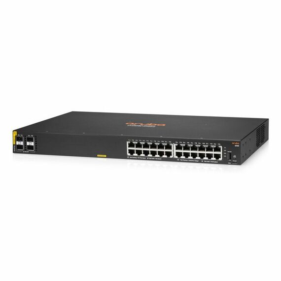 Коммутатор HPE Aruba 6100 Managed 24G Class4 PoE 370W 4SFP+ Switch управляемый [JL677A] фотографии