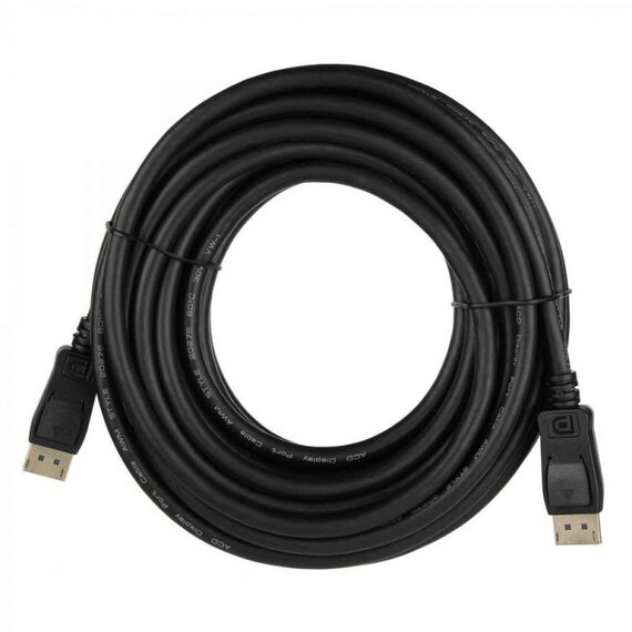 Кабель ACD ACD-DDPM4-10M DisplayPort 1.4, Golden Plated, 20m/20m, черный, 10м фотографии
