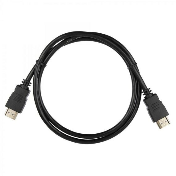 Кабель ACD ACD-DHHM1-10B HDMI 1.4, Golden Plated, 19m/19m, черный, 1м фотографии