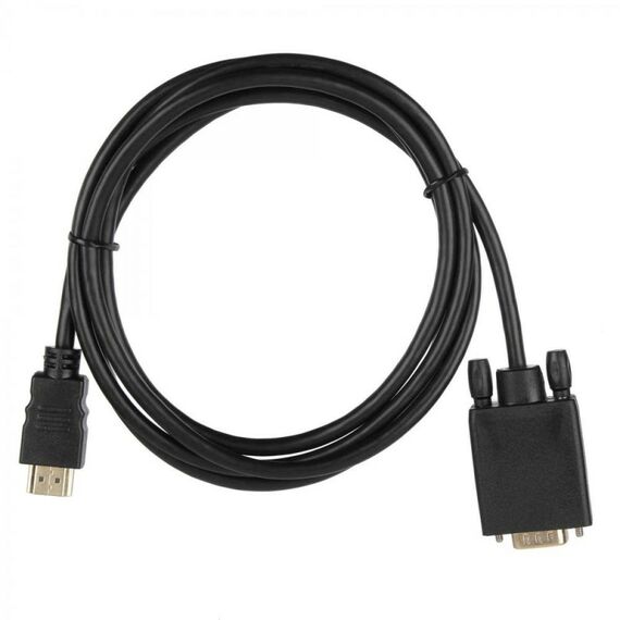 Кабель ACD ACD-DHVM1-18B HDMI 1.4, Golden Plated, 19m/15m, HDMI-VGA, черный, 1.8м фотографии