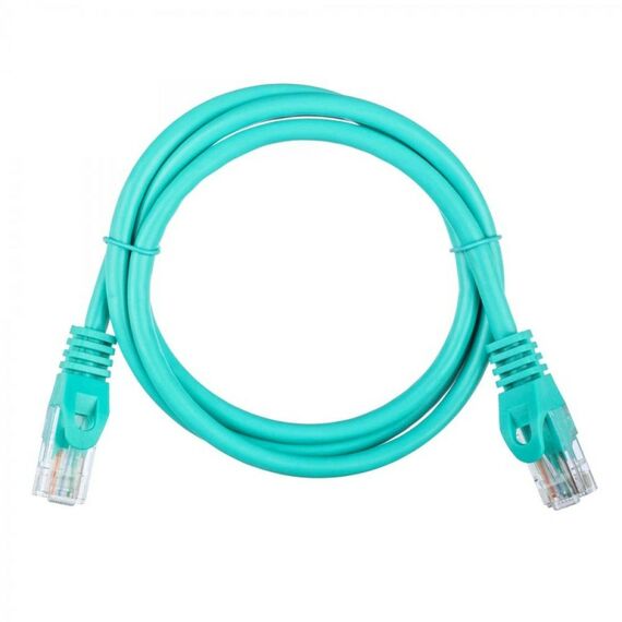 Патч-корд ACD ACD-LPU5E-10G Cat5e, UTP, 24AWG, 4Pair, 7/0.18мм CCA, зеленый, 1.0м фотографии