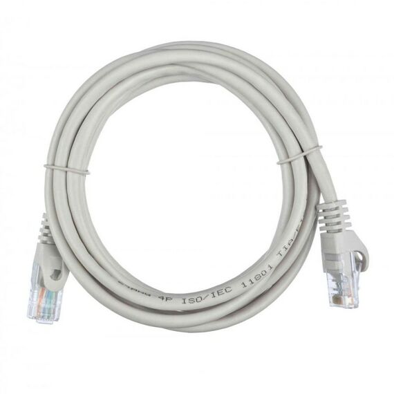 Патч-корд ACD ACD-LPU5E-20A Cat5e UTP 24AWG 4Pair, 7/0.18мм CCA Серый, 2.0м фотографии