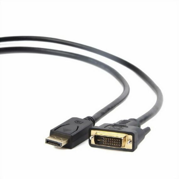 Кабель DisplayPort-DVI Cablexpert CC-DPM-DVIM-6 20M/25M, 1.8м, черный, экран, пакет фотографии