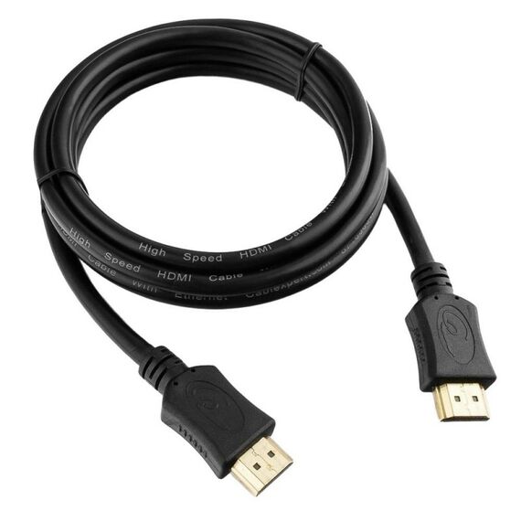 Кабель HDMI Cablexpert CC-HDMI4L-10 19M/19M, v2.0, серия Light, позол.контакты, экран, 3м, черный, пакет фотографии
