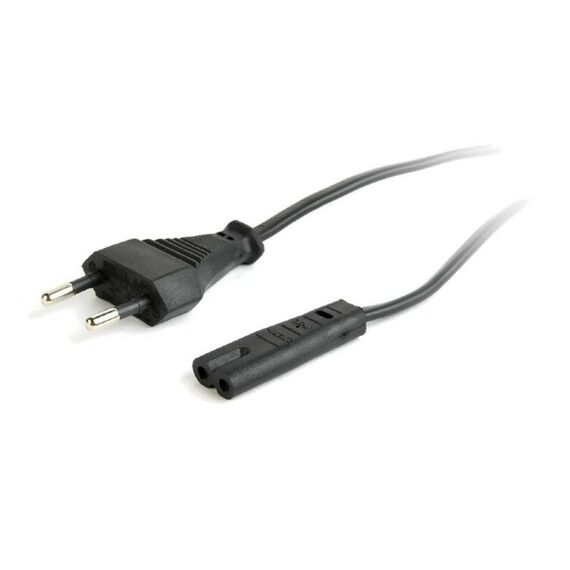 Кабель питания для аудио/видео техники Cablexpert PC-184-VDE-1.8M 1,8м, CEE 7/16 - C7, VDE, 2-pin, 2х0,75, черный, пакет фотографии