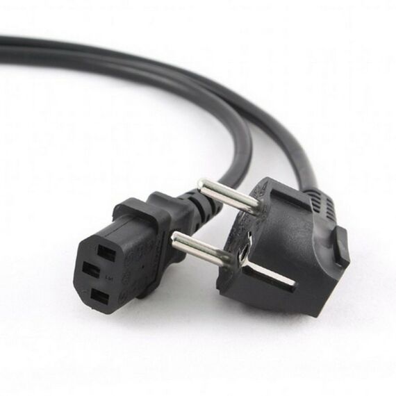 Кабель питания Cablexpert PC-186-1-10M 10м, Schuko- C13, Сечение провода 3x1кв.мм, черный, с заземлением, пакет фотографии