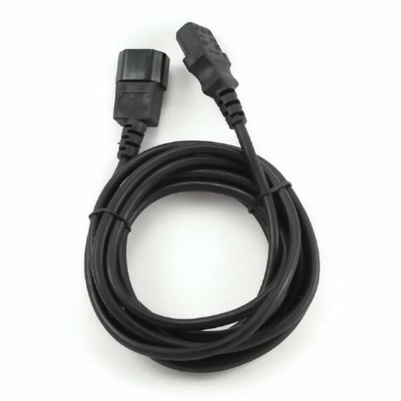 Кабель питания сист.блок-монитор Cablexpert PC-189-VDE-5M 5м, C13-C14, VDE, 10А, сечение провода: 0.75 мм2, черный, с заземлением фотографии