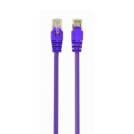 Патч-корд Cablexpert PP12-0.5M/V UTP, кат.5e, 0.5м, литой, многожильный, фиолетовый фотографии