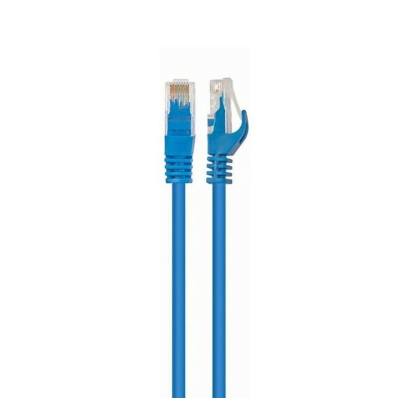 Патч-корд Cablexpert PP6U-0.5M/B UTP, кат.6, 0.5м, литой, многожильный, синий фотографии